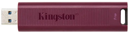 Kingston DTMAXA/1TB DataTraveler MAX Flash Drive 1TB USB3.2, R/W 1000/ 900 MB/s, USB-A, Black, 740617328295