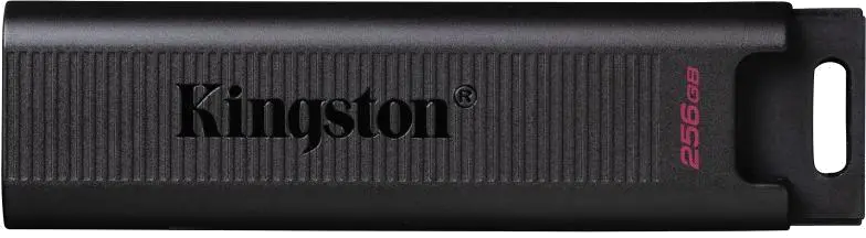 Kingston DTMAX/256GB DataTraveler MAX Flash Drive 256GB USB3.2, R/W 1000/ 900 MB/s, USB-C, Black, 740617322439