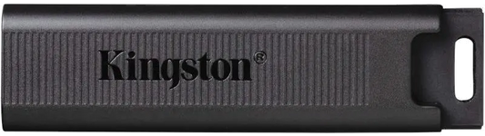 Kingston DTMAX/256GB DataTraveler MAX Flash Drive 256GB USB3.2, R/W 1000/ 900 MB/s, USB-C, Black, 740617322439