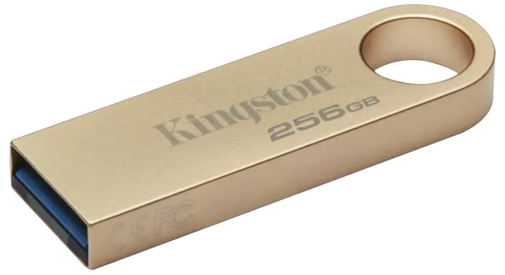 Kingston DTSE9G3/256GB DataTraveler SE9 G3 Flash Drive 256GB 220MB/s read, 100MB/s write, USB-A (USB 3.2 Gen 1), Metal, 740617341379