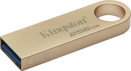 Kingston DTSE9G3/256GB DataTraveler SE9 G3 Flash Drive 256GB 220MB/s read, 100MB/s write, USB-A (USB 3.2 Gen 1), Metal, 740617341379