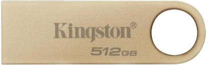 Kingston DTSE9G3/512GB DataTraveler SE9 G3 Flash Drive 512GB 220MB/s read, 100MB/s write, USB-A (USB 3.2 Gen 1), Metal, 740617341324