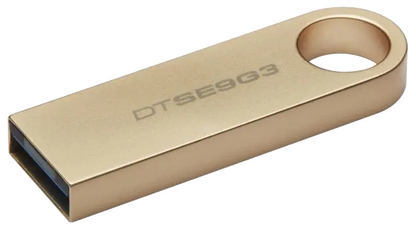 Kingston DTSE9G3/512GB DataTraveler SE9 G3 Flash Drive 512GB 220MB/s read, 100MB/s write, USB-A (USB 3.2 Gen 1), Metal, 740617341324