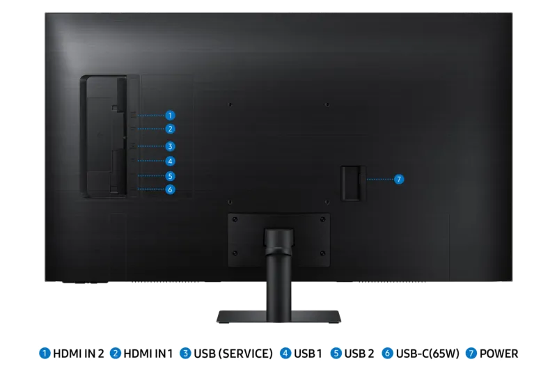 Samsung LS43DM702UUXDU Smart Monitor 43inch, 16:9, VA, 3840x2160, 60Hz, 8806095547053