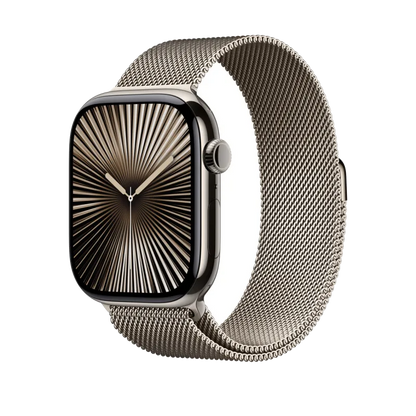Apple MC7J4ZM/A Apple Watch 46mm Milanese Loop: Natural Milanese Loop S/M, 195949881565