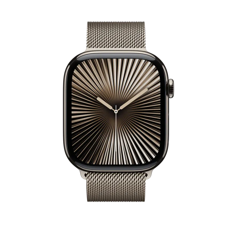 Apple MC7J4ZM/A Apple Watch 46mm Milanese Loop: Natural Milanese Loop S/M, 195949881565