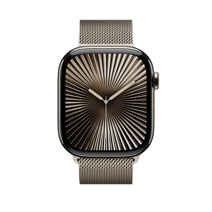 Apple MC7J4ZM/A Apple Watch 46mm Milanese Loop: Natural Milanese Loop S/M, 195949881565