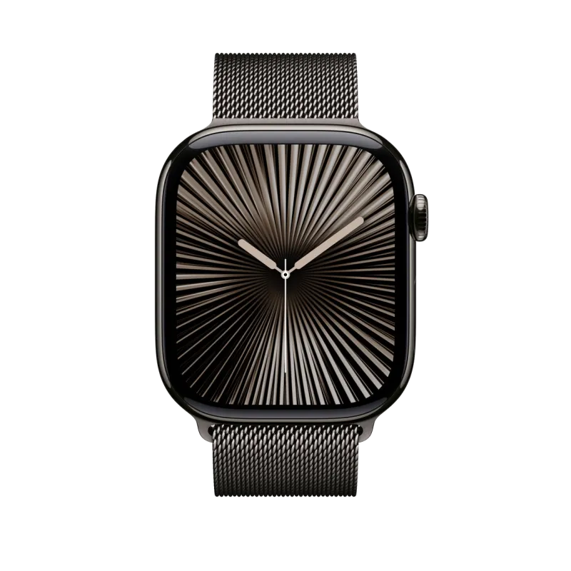 Apple MC7L4ZM/A Apple Watch 46mm Milanese Loop: Slate Milanese Loop S/M, 195949881626