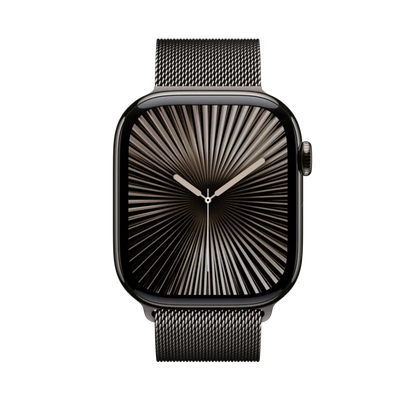 Apple MC7L4ZM/A Apple Watch 46mm Milanese Loop: Slate Milanese Loop S/M, 195949881626