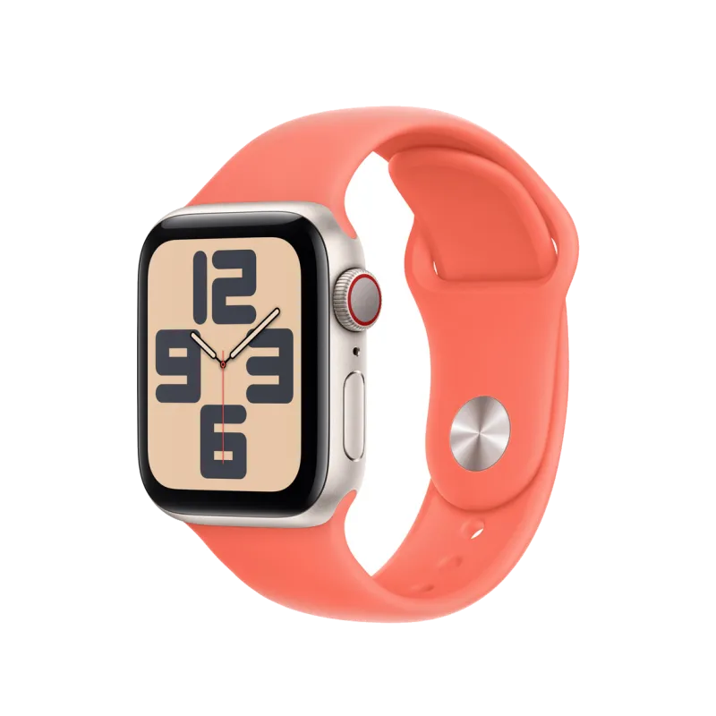 Apple MDRT4ZM/A Apple Watch 40mm Sport Band: Tangerine Sport Band M/L (SEASONAL), 195950241464