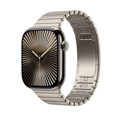 Apple MXMF3ZM/A Watch 46mm Link Bracelet: Natural Link Bracelet, 195949658181