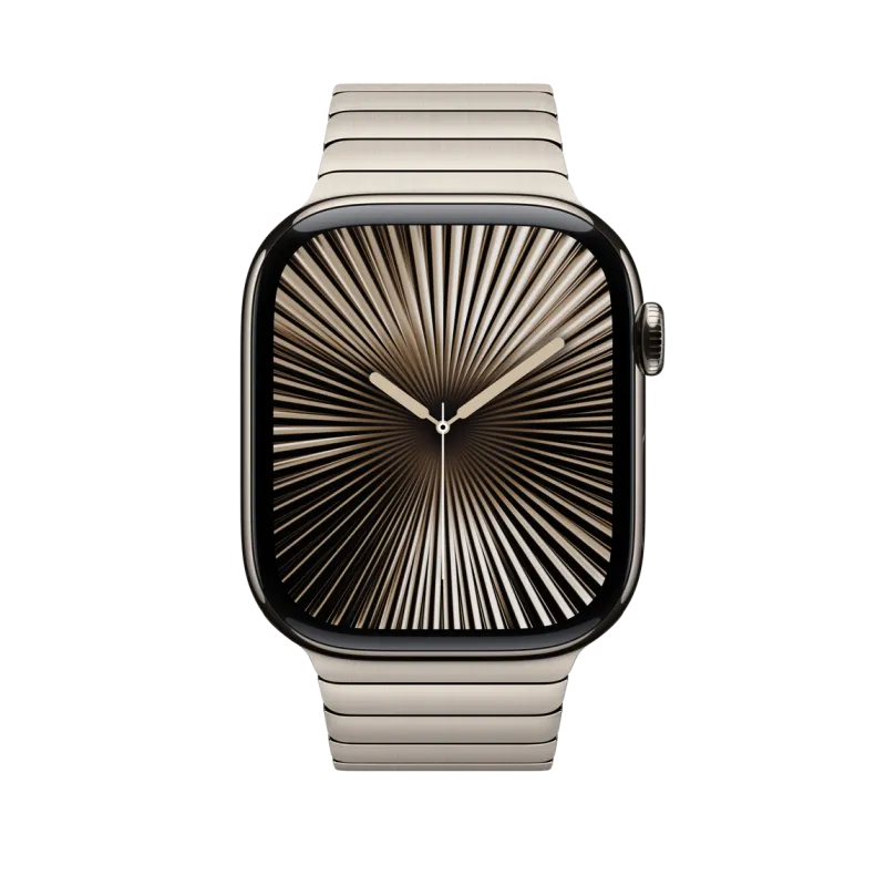 Apple MXMF3ZM/A Watch 46mm Link Bracelet: Natural Link Bracelet, 195949658181