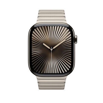 Apple MXMF3ZM/A Watch 46mm Link Bracelet: Natural Link Bracelet, 195949658181