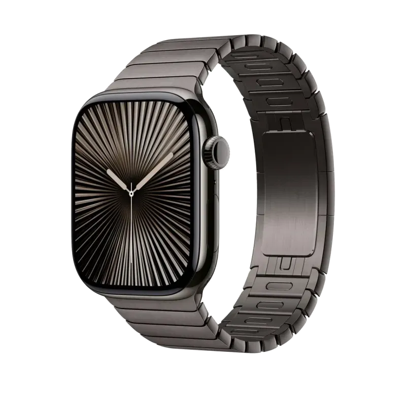 Apple MXMK3ZM/A Watch 46mm Link Bracelet: Slate Link Bracelet, 195949658341