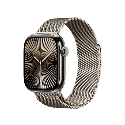 Apple MXMM3ZM/A Watch 42mm Milanese Loop: Natural Milanese Loop, 195949658426