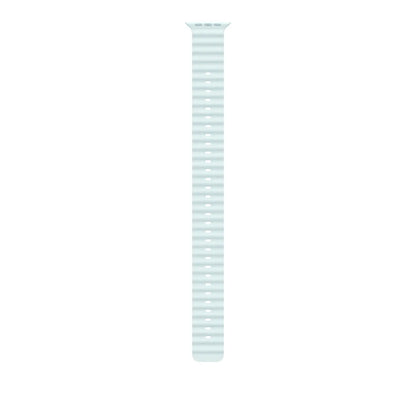 Apple MXTG3ZM/A Apple Watch 49mm Band: Ice Blue Ocean Band Extension - Natural Titanium Finish 195949707360