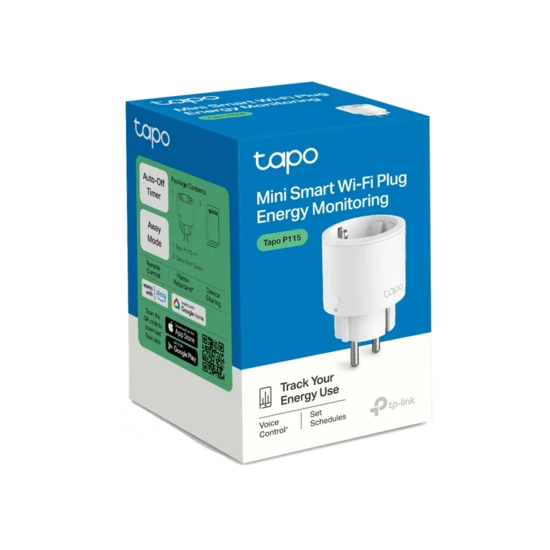 TP-Link TAPO P115(1-PACK) Priza smart Mini Tapo P115, Wi-Fi, 4897098687406