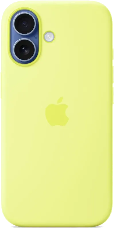 Apple MGEV4ZM/A iPhone 17 Silicone Case with MagSafe Neon Yellow, 195950663594