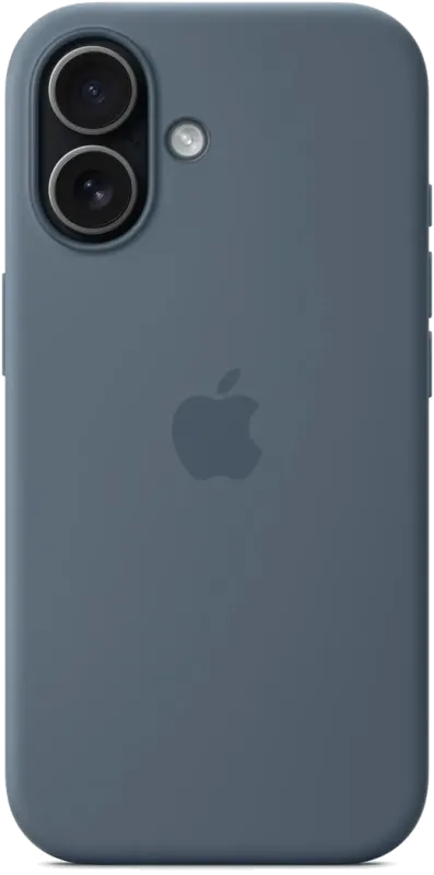 Apple MGEW4ZM/A iPhone 17 Silicone Case with MagSafe Anchor Blue, 195950663617