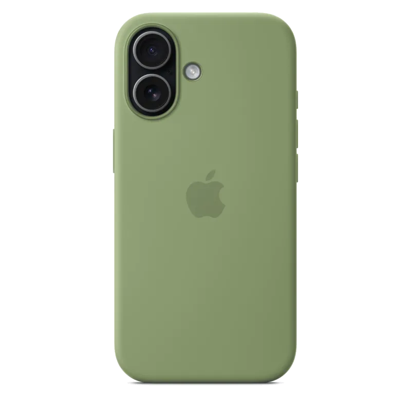 Apple MGEX4ZM/A iPhone 17 Silicone Case with MagSafe Light Moss, 195950663631