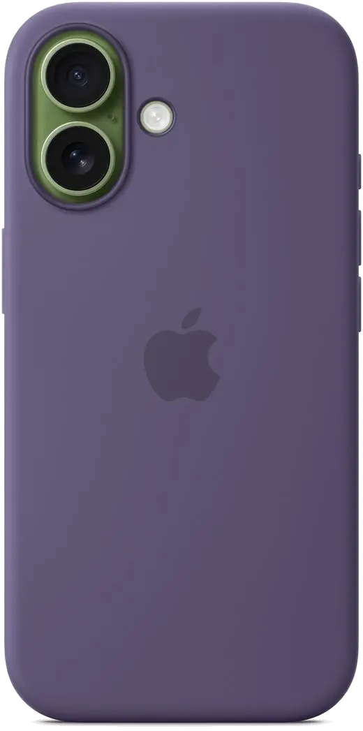 Apple MGF04ZM/A iPhone 17 Silicone Case with MagSafe Purple Fog, 195950663655