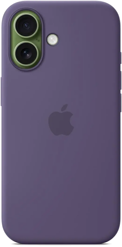Apple MGF04ZM/A iPhone 17 Silicone Case with MagSafe Purple Fog, 195950663655