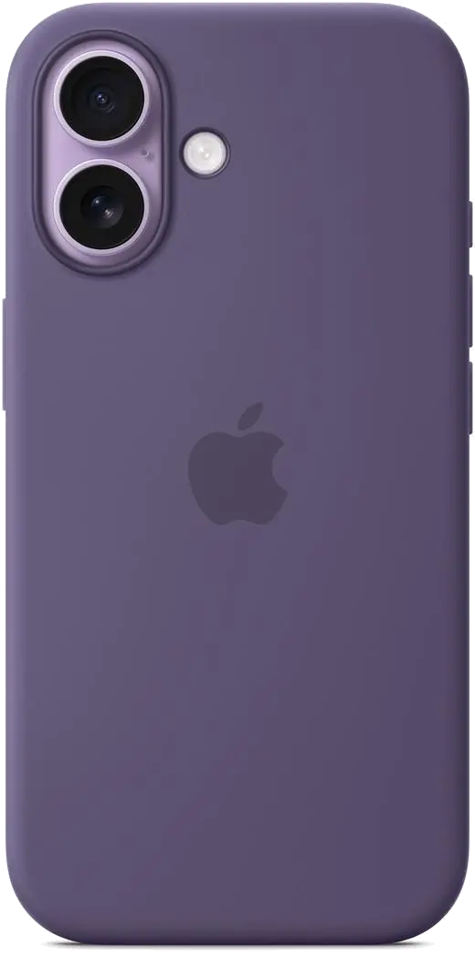 Apple MGF04ZM/A iPhone 17 Silicone Case with MagSafe Purple Fog, 195950663655