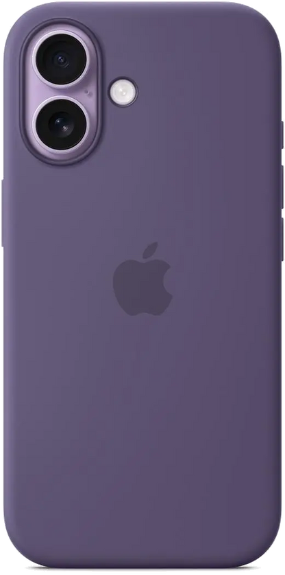 Apple MGF04ZM/A iPhone 17 Silicone Case with MagSafe Purple Fog, 195950663655