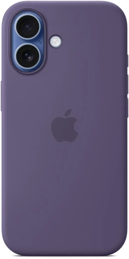 Apple MGF04ZM/A iPhone 17 Silicone Case with MagSafe Purple Fog, 195950663655