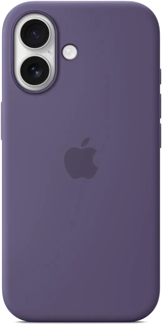 Apple MGF04ZM/A iPhone 17 Silicone Case with MagSafe Purple Fog, 195950663655