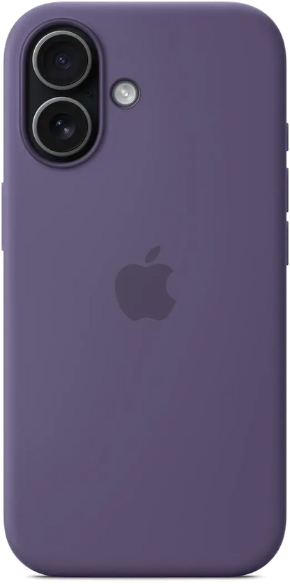 Apple MGF04ZM/A iPhone 17 Silicone Case with MagSafe Purple Fog, 195950663655