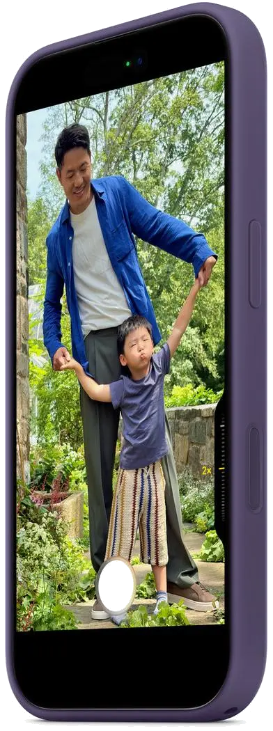 Apple MGF04ZM/A iPhone 17 Silicone Case with MagSafe Purple Fog, 195950663655