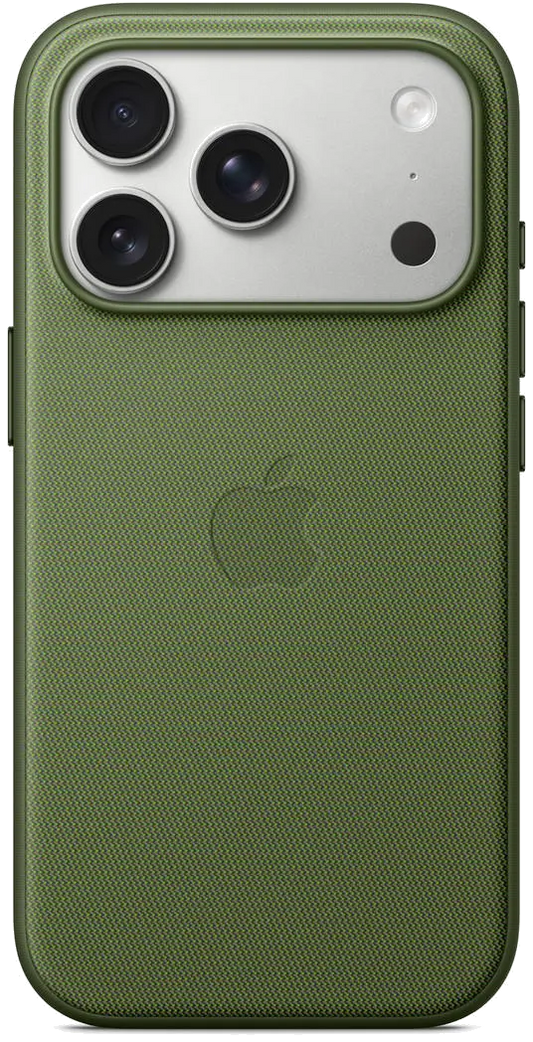 Apple MGF74ZM/A iPhone 17 Pro TechWoven Case with MagSafe Green, 195950663792