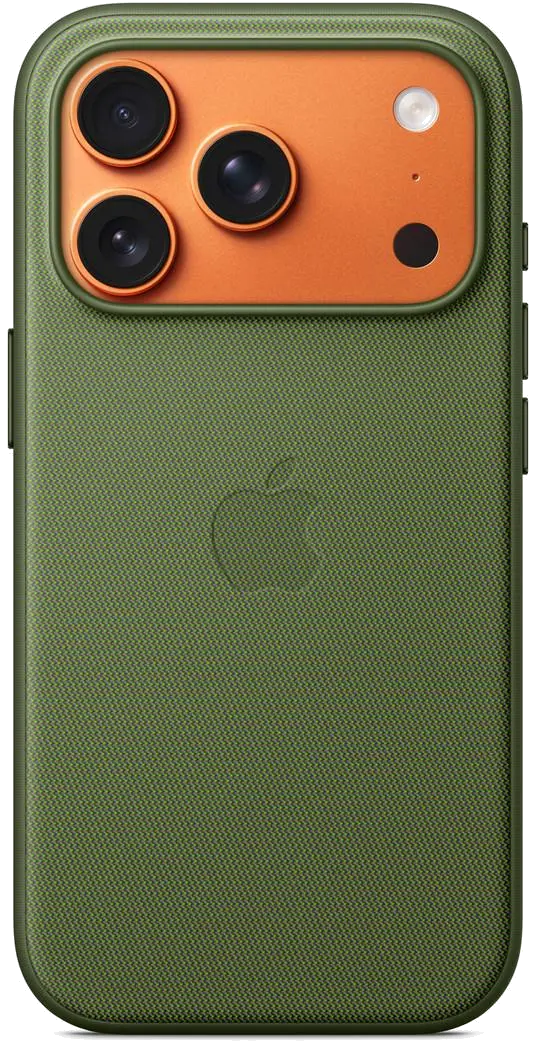 Apple MGF74ZM/A iPhone 17 Pro TechWoven Case with MagSafe Green, 195950663792