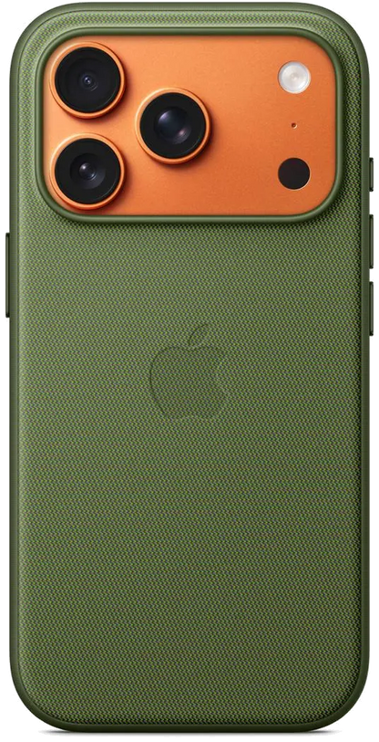 Apple MGF74ZM/A iPhone 17 Pro TechWoven Case with MagSafe Green, 195950663792