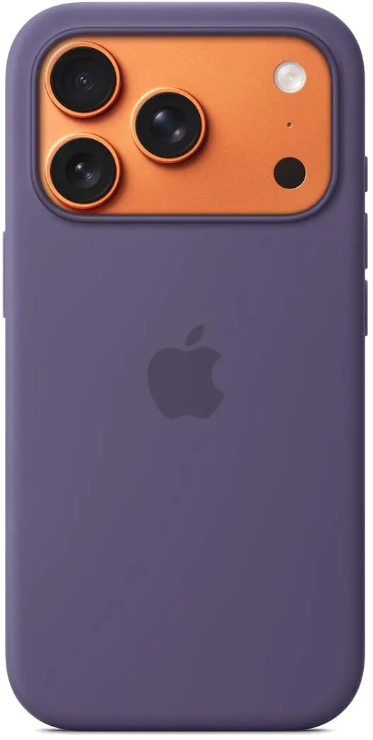 Apple MGFG4ZM/A iPhone 17 Pro Silicone Case with MagSafe – Purple Fog, 195950663952