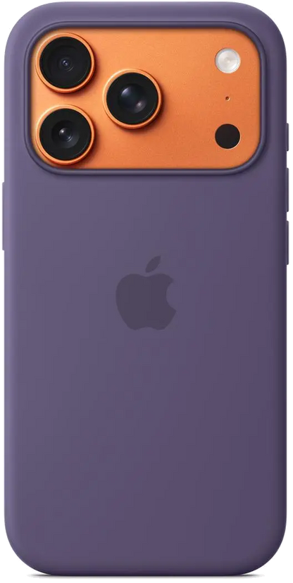 Apple MGFG4ZM/A iPhone 17 Pro Silicone Case with MagSafe – Purple Fog, 195950663952