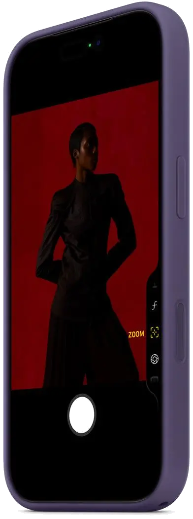 Apple MGFG4ZM/A iPhone 17 Pro Silicone Case with MagSafe – Purple Fog, 195950663952