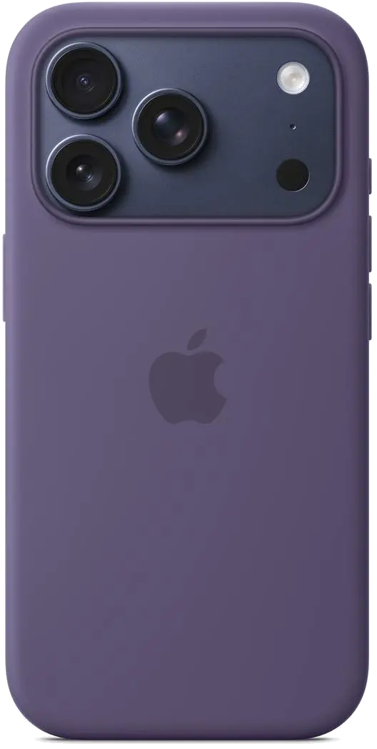 Apple MGFG4ZM/A iPhone 17 Pro Silicone Case with MagSafe – Purple Fog, 195950663952