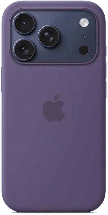 Apple MGFG4ZM/A iPhone 17 Pro Silicone Case with MagSafe – Purple Fog, 195950663952