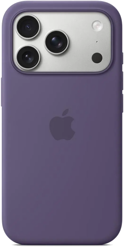 Apple MGFG4ZM/A iPhone 17 Pro Silicone Case with MagSafe – Purple Fog, 195950663952