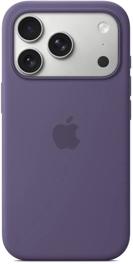 Apple MGFG4ZM/A iPhone 17 Pro Silicone Case with MagSafe – Purple Fog, 195950663952