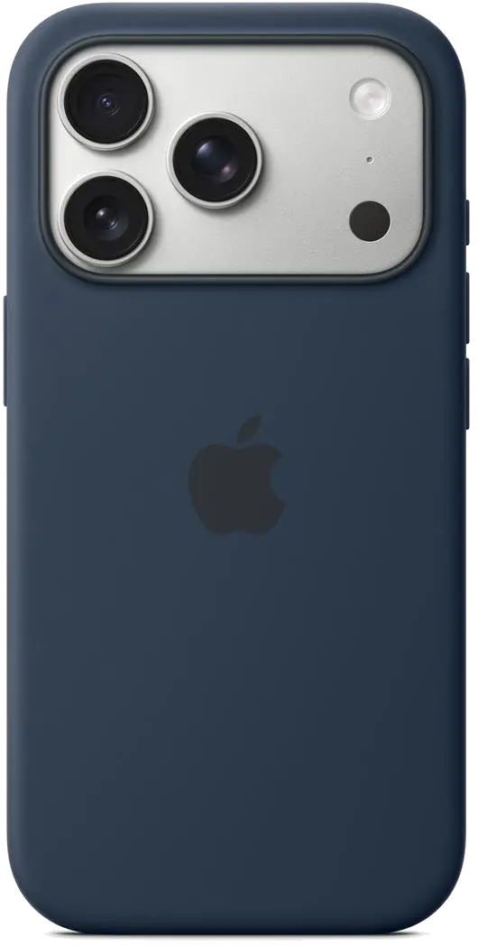 Apple MGFH4ZM/A iPhone 17 Pro Silicone Case with MagSafe – Midnight, 195950663976