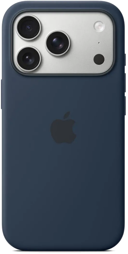 Apple MGFH4ZM/A iPhone 17 Pro Silicone Case with MagSafe – Midnight, 195950663976