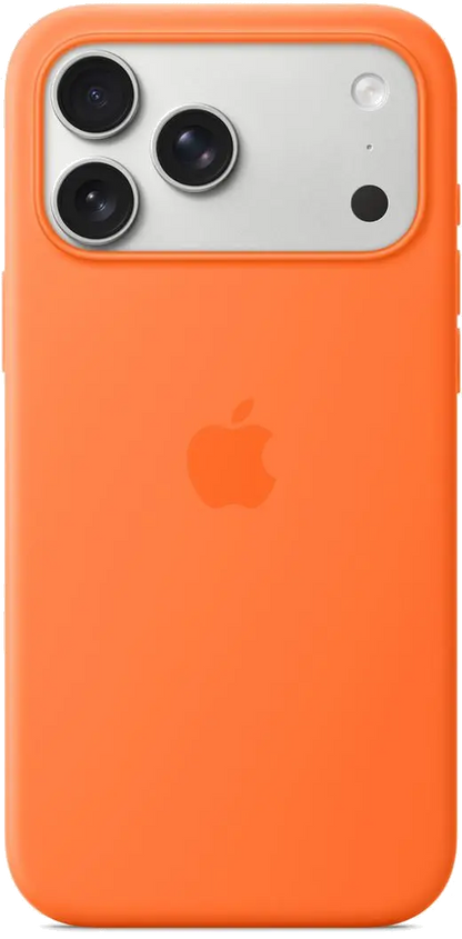 Apple MGFL4ZM/A iPhone 17 Pro Max Silicone Case with MagSafe – Orange, 195950664034