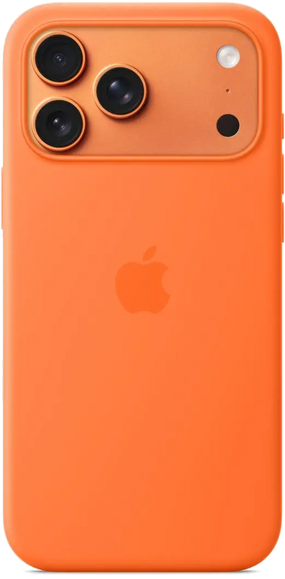 Apple MGFL4ZM/A iPhone 17 Pro Max Silicone Case with MagSafe – Orange, 195950664034