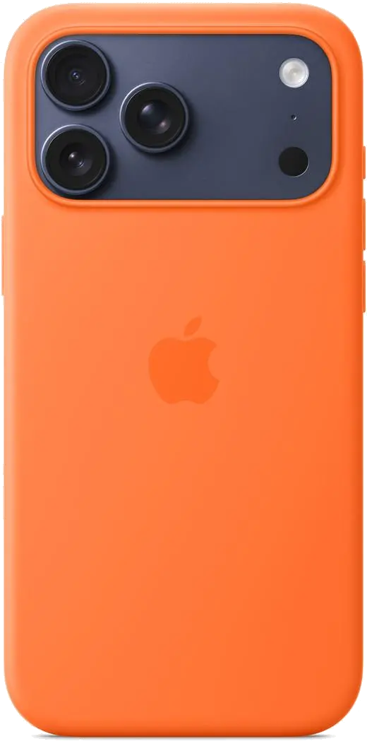 Apple MGFL4ZM/A iPhone 17 Pro Max Silicone Case with MagSafe – Orange, 195950664034