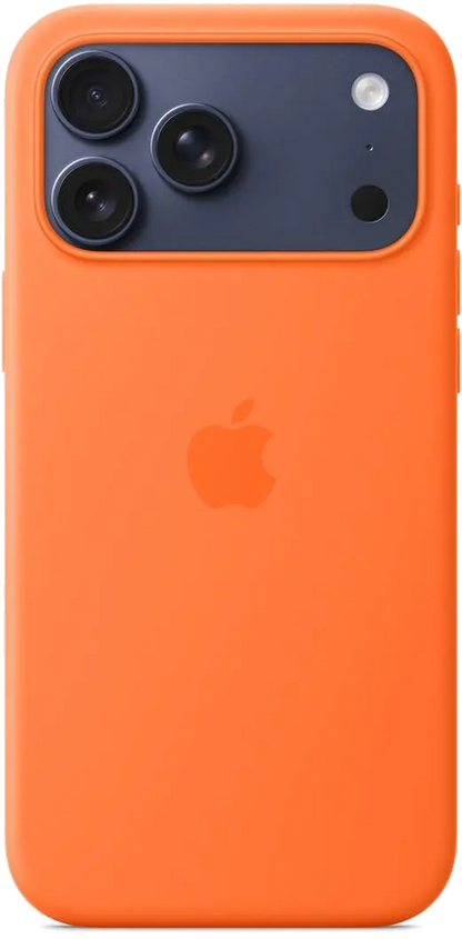 Apple MGFL4ZM/A iPhone 17 Pro Max Silicone Case with MagSafe – Orange, 195950664034