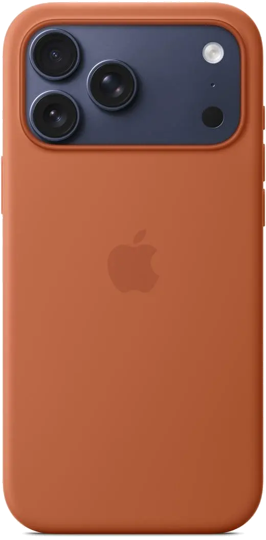 Apple MGFQ4ZM/A iPhone 17 Pro Max Silicone Case with MagSafe – Terra Cotta, 195950664119