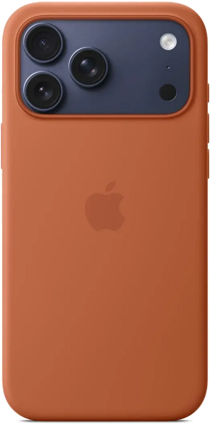 Apple MGFQ4ZM/A iPhone 17 Pro Max Silicone Case with MagSafe – Terra Cotta, 195950664119